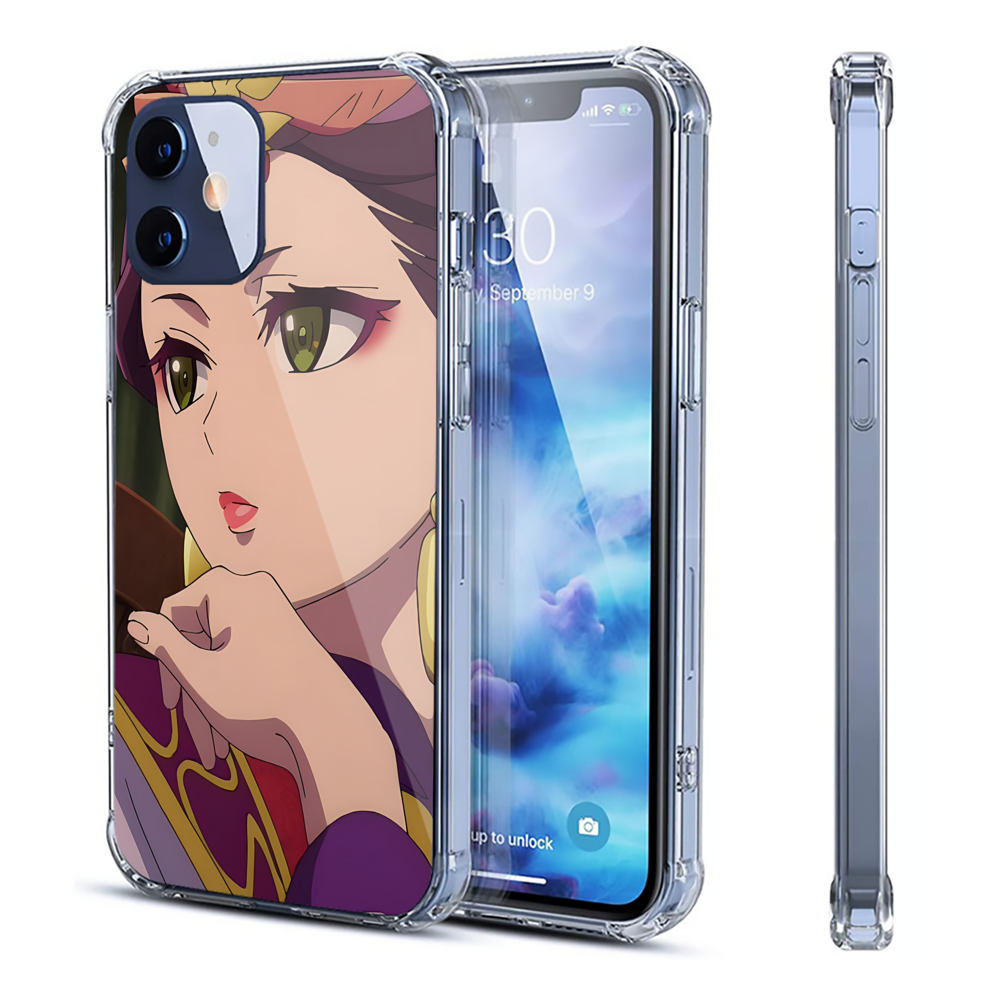 （画像用） 薬屋のひとりごと The Apothecary Diaries 【iPhone 12シリーズ対応】透明スマホケース（クリアソフトケース）